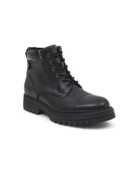 black leather boots PRADOS-NEGRO