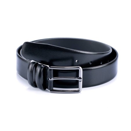 Ceinture en cuir noir B-BIXTON-NEGRO