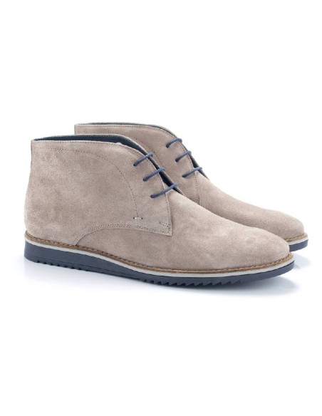 grey suede boots SATAN-NIQUEL