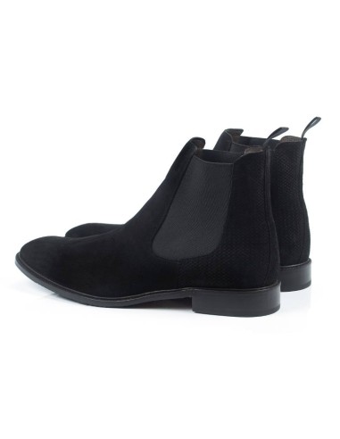 black suede chelsea boots SATOMIL-BLACK