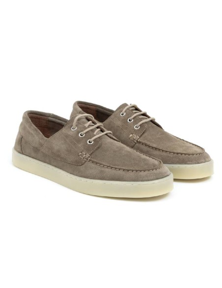 grey suede boat shoes SAUTIMEN-GRIS