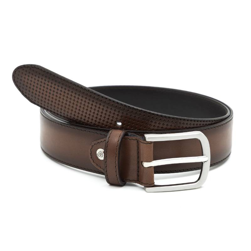 light brown leather belt B-CATAM-CUERO