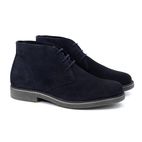 blue suede boots SINK-BLUE