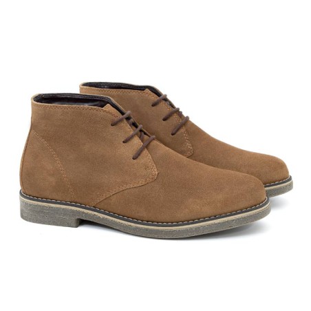 light brown suede boots SINK-HONEY