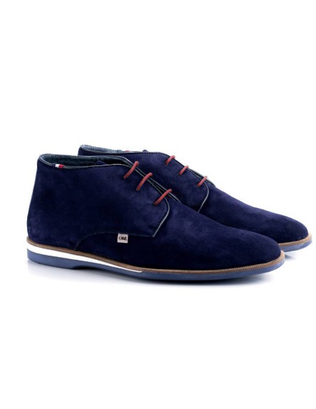 blue suede boots SIRLEN-AZUL