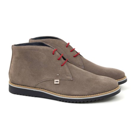 grey suede boots SORTAN-GRIS