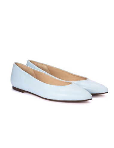 chaussures élégantes pour femmes cuir verni gris W-ANNA-BLUE