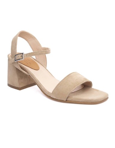 Zapato de Vestir de piel con piel de coco color beige W-ANTELA-BEIGE