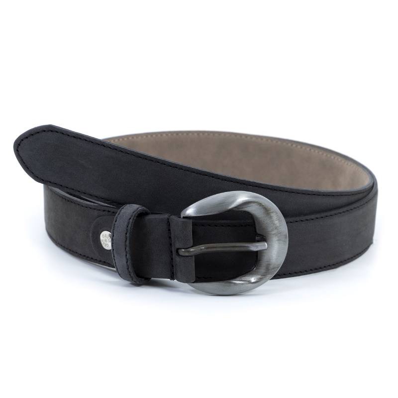 grey suede women's belt WB-NOBELLA-ANTRACITE