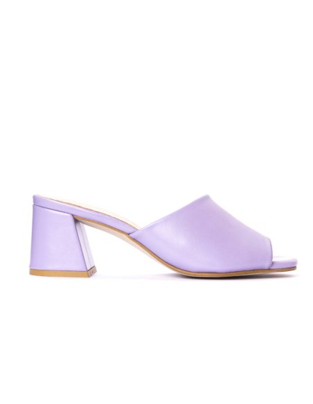 Zapato de Vestir de piel liso color morado W-CALAIS-VIOLETA