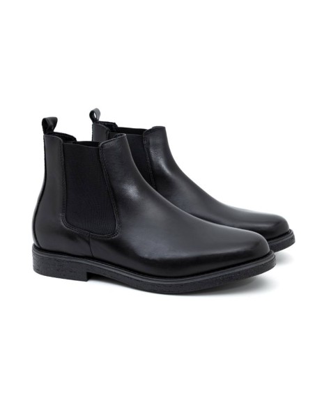 black leather chelsea boots BELSOR-NEGRO