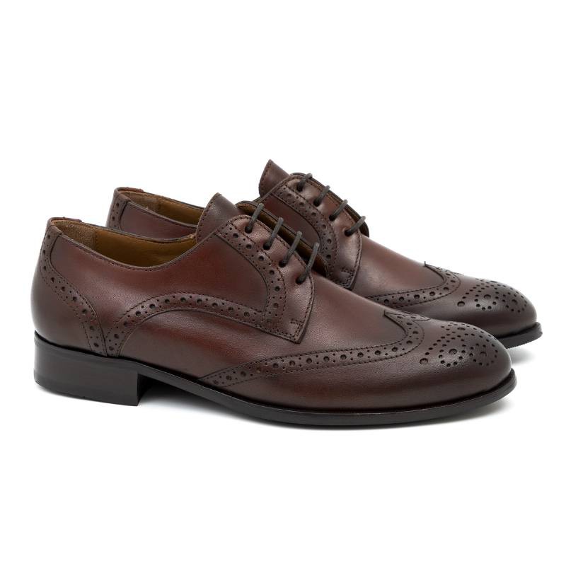 light brown leather Dressing Shoes W-CRONEA-CUERO