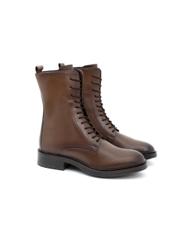 bottines pour femmes en cuir cuir W-NAGLOR-CUERO