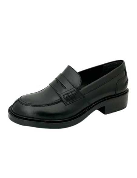 black leather Dressing Shoes W-PIENOR-NEGRO