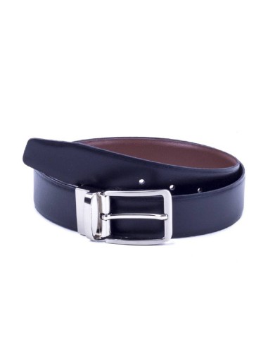 light brown leather belt B-MINIREV35-NEGRO-CUERO