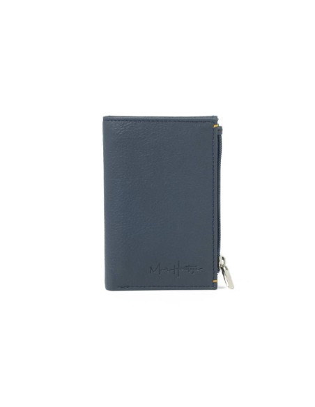 blue leather wallet AC-MH-TOKYO-803-MARINO