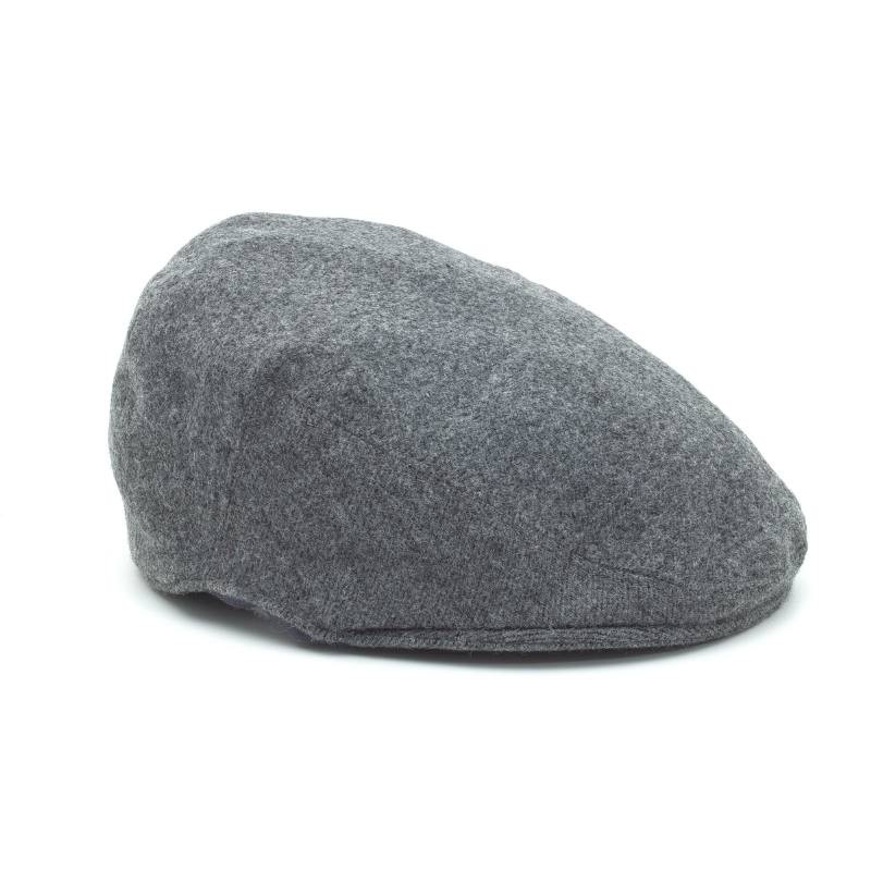 Casquette lisse gris BOI-KENT-GRIS