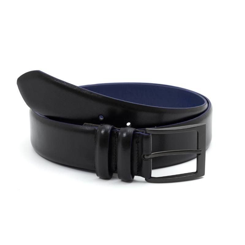 black leather belt B-PARAMANA-NEGRO