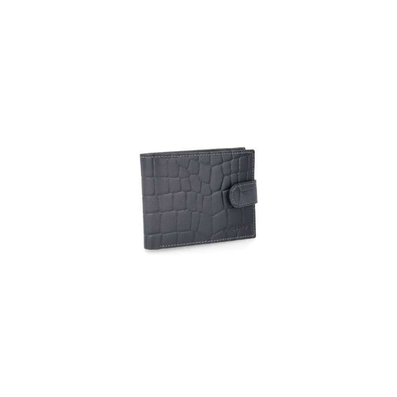 grey leather wallet AC-OR-COCO-425-GRIS