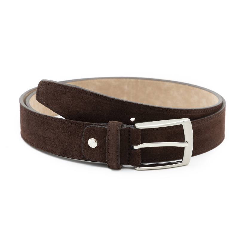 Ceinture suède marron B-SAKMEN-MARRON