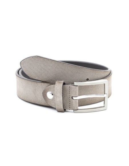 Ceinture suède beige B-SORT-BEIGE