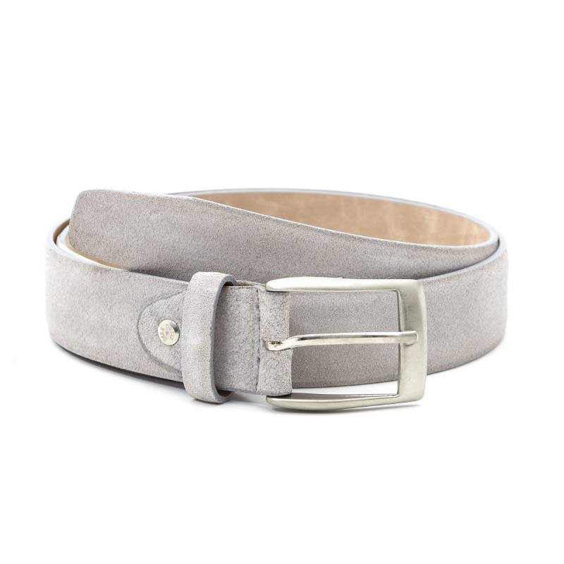 Ceinture suède gris B-STRAUSS-GRIS