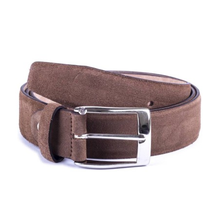 Ceinture suède marron B-STRAUSS-VISON