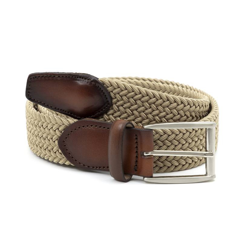 Ceinture tressé beige B-TRENTMAN-BEIGE