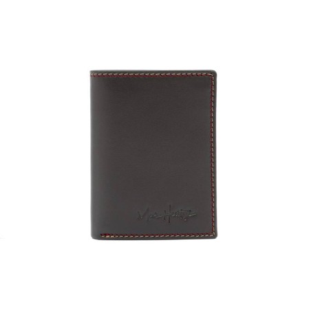 brown leather wallet AC-SENA-864-MARRON