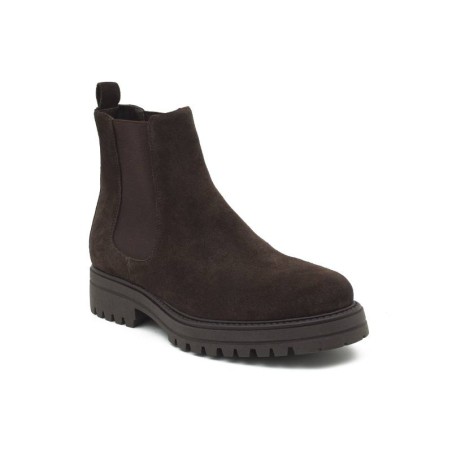 brown suede chelsea boots CR-22011-MARRON