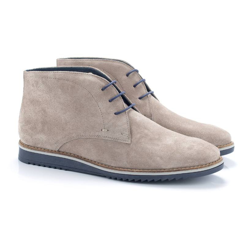 grey suede boots CR-22014-GRIS