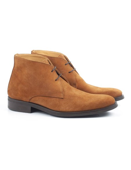 light brown leather boots PANAMENS-CUERO