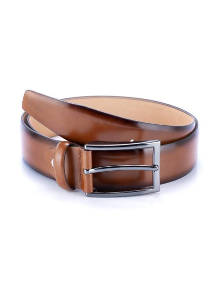 Ceinture en cuir noir B-VINOMEN-CUERO