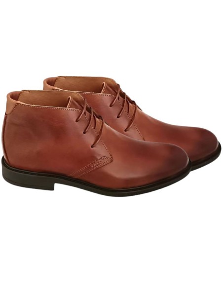 light brown leather boots PULDO-CUERO