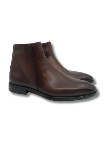 light brown leather boots NIRAMES-CUERO