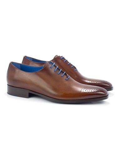 light brown leather oxford shoes CRANTEN-CUERO