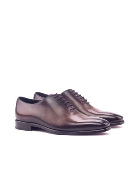 brown leather Patina Goodyear Welt PANAMIL-BROWN