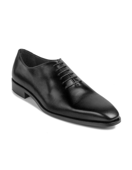 Cousu Goodyear en cuir noir GAROMIL-NEGRO