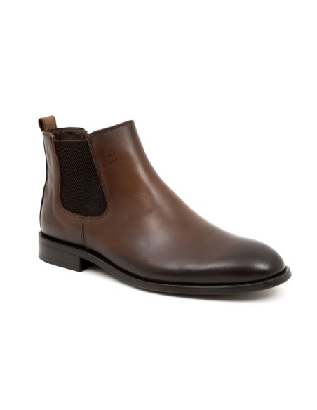 light brown leather chelsea boots NURTI-CUERO