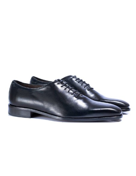 black leather oxford shoes CR-24230-NEGRO