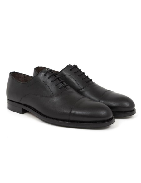Oxford en cuir noir BAMIRO-NEGRO