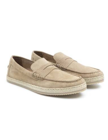 beige suede espadrille CR-24242-BEIGE