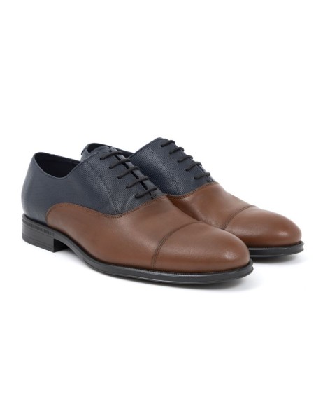light brown leather oxford shoes DESTRO-CUERO