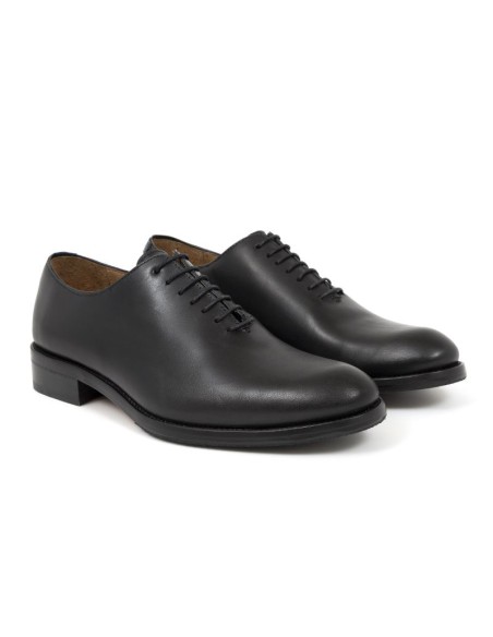 Oxford en cuir noir DIMARO-NEGRO