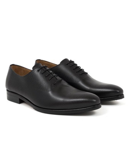 Oxford en cuir noir DONE-NEGRO