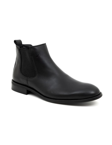 black leather boots NERIT-NEGRO
