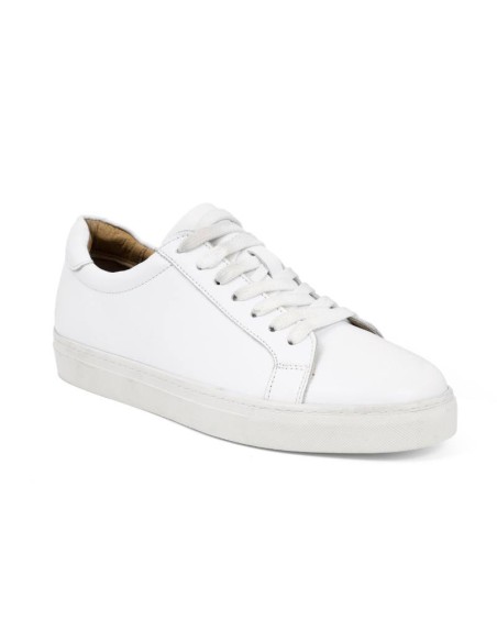 Des sports en cuir blanc CIREM-WHITE