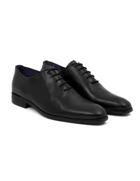 Oxford en cuir noir ARMON-NEGRO