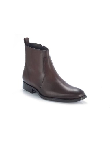 light brown leather boots ELMEN-CASTAGNA