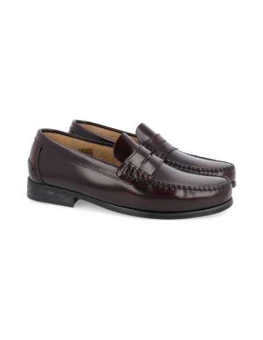 burgundy leather Castellanos FIOMOR-BURDEOS